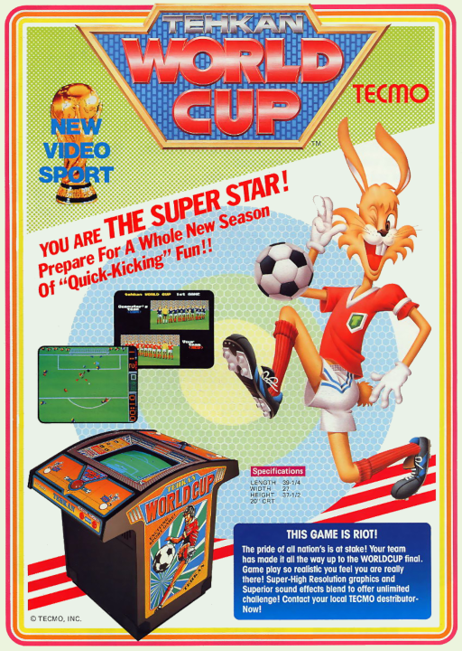Tehkan World Cup Game Cover